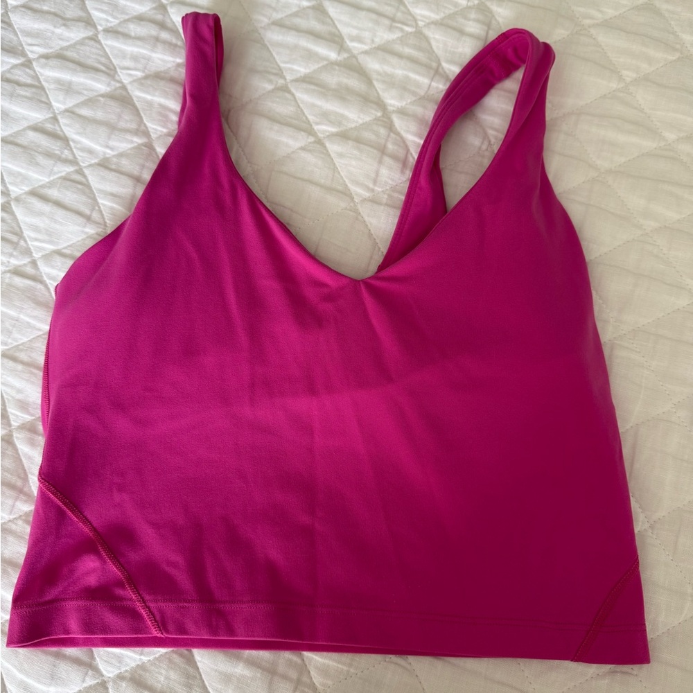lululemon athletica Magenta Tank Top